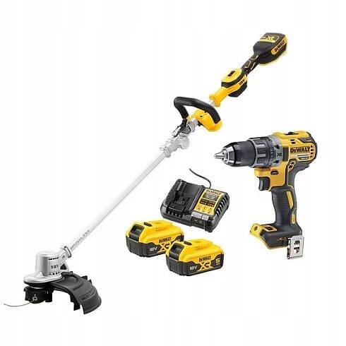 DeWalt DCMST561DCD aku set DCMST561 + DCD791, 18V/2*5Ah, aku strunová sekač