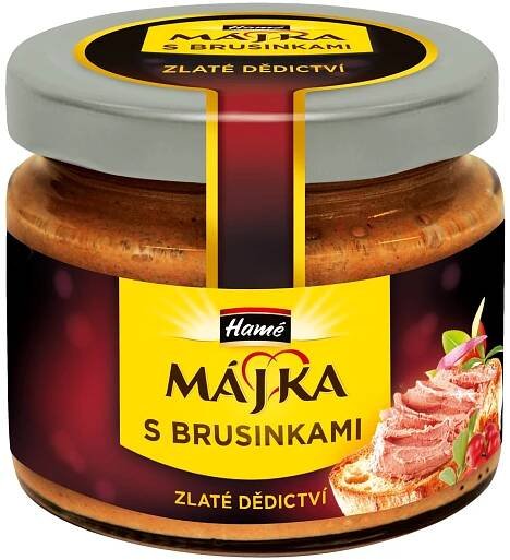 Hamé Májka s brusinkami