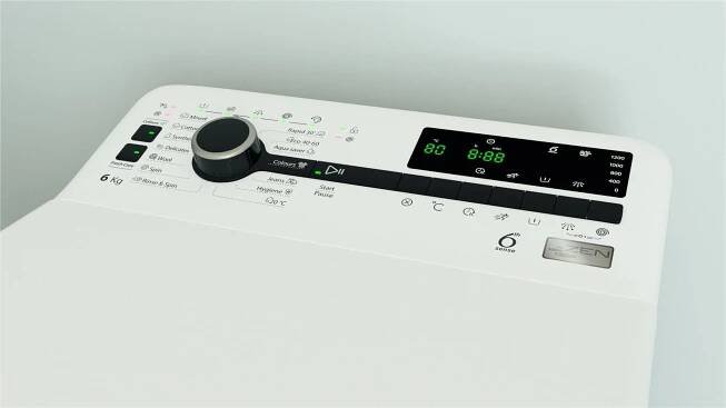 Whirlpool vrchem plněná pračka TDLRBX 6252BS EU Kód výrobce TDLRBX 6252BS EU