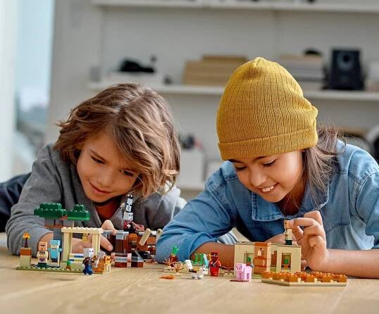 21160 LEGO MINECRAFT - Útok Illagerů | Dráčik - vítejte v internetovém obchodě s hračkami