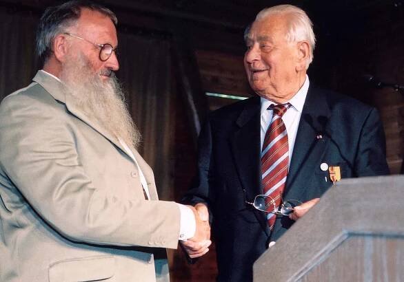 Peter Berthold und Heinz Sielmann 