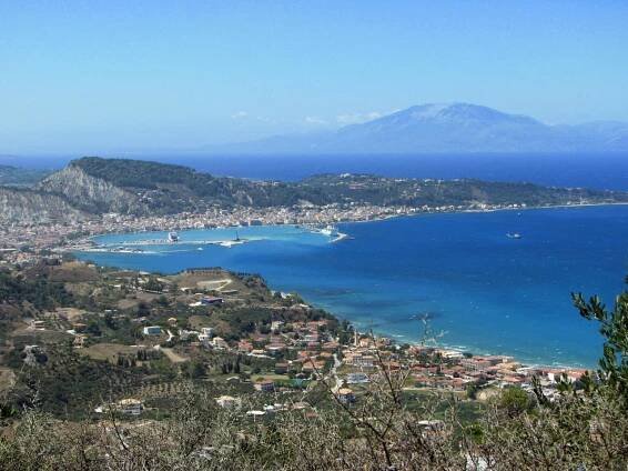 Argassi - pláž - Zakynthos