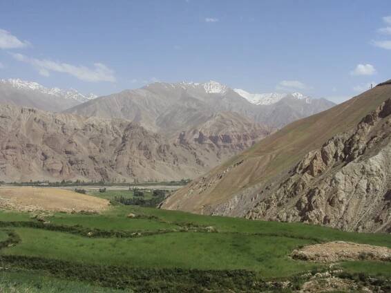  The foothills of the Hindu Kush, Badakhshan.  
