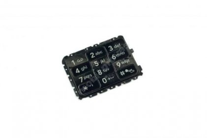 originální klávesnice spodní LG KC550 black SWAP :: :: mobilprovas.cz