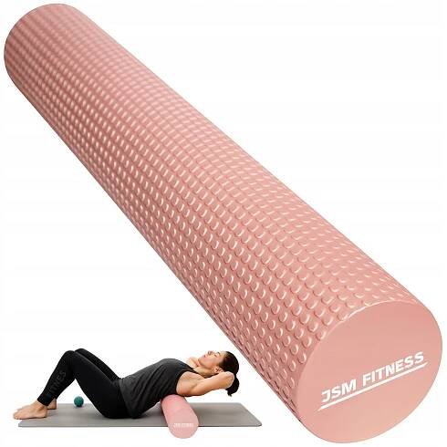 MASÁŽNÍ VÁLEČEK NA TĚLO S VÝSTUPKY, ROLLER NA ZÁDA A NOHY, REHABILITAČNÍ, 90 CM