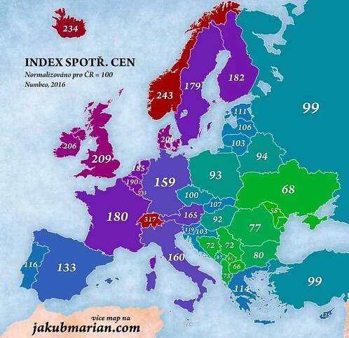 Ceny v Evropě
