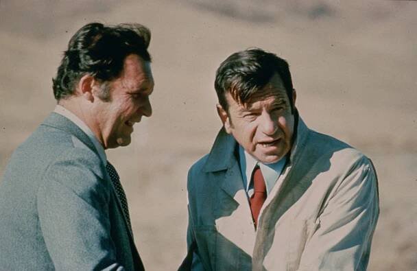 Charley Varrick - Z filmu - John Vernon, Walter Matthau