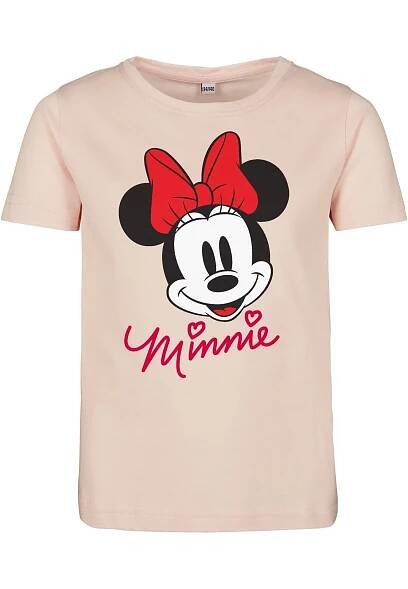 Mister Tee Tričko 'Minnie Mouse' (Pudrová)
