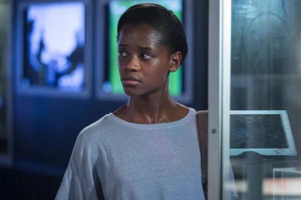 Letitia Wright in Black Mirror.