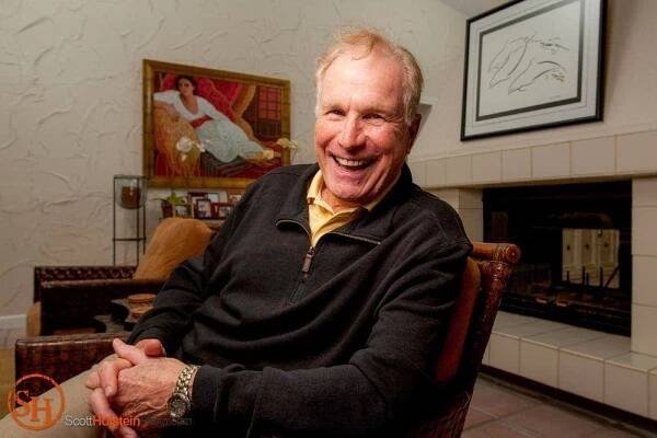 Wayne Rogers portrait in Florida. Rogers was an actor most known for playing Captain “Trapper” John McIntyre on M*A*S*H.