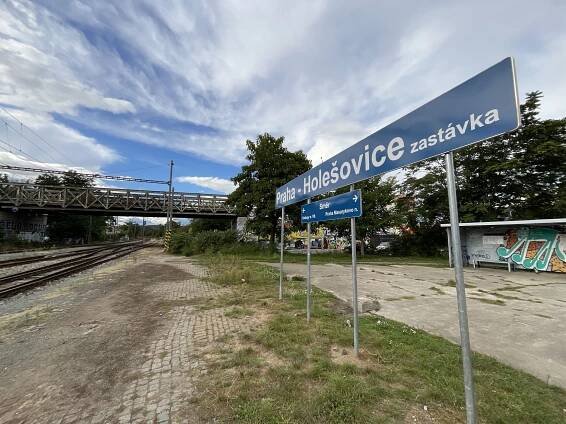 Photos • Praha-Holešovice railway stop (Abandoned structure or settlement) • Mapy.com
