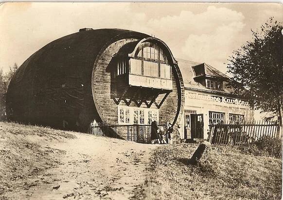 LÁZNĚ LIBVERDA - Obří sud - Jizerské hory - Liberec - Pohlednice místopis