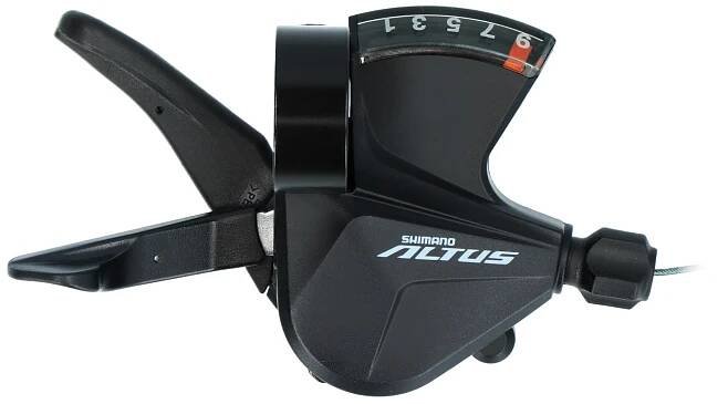 Produktbild von Shimano Altus SL-M2010 Rapidfire Plus Schalthebel - 9-fach - rechts