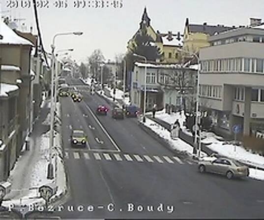 Hustotu provozu v Kladně můžete sledovat na internetu