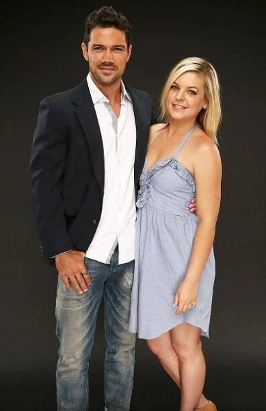 Walt Disney Television via Getty Images's 'General Hospital' actors Ryan Paevey (L) and Kirsten Storms pose for a portrait during Disney General Entertainment Content via Getty Images's 2014 TCA summer press tour at The Beverly Hilton Hotel on July 15, 2014 in Beverly Hills, California