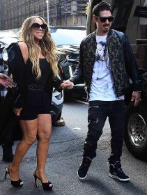 Mariah Carey and Bryan Tanaka step out together in New York City on November 22, 2022