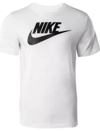 Bílé pánské tričko s krátkým rukávem Nike Sportswear Tee (Velikost L)