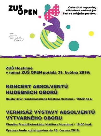 31.05.2019 - ZUŠ OPEN - Hostinné