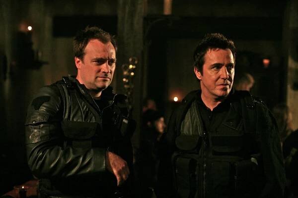 Hvězdná brána: Atlantida - Příbuzní, 2. část - Z filmu - David Hewlett, Paul McGillion