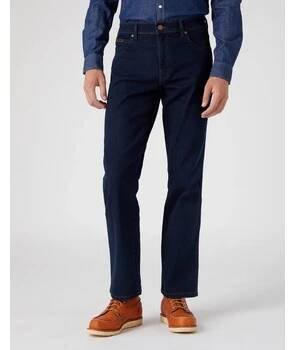 Wrangler pánské jeans W12175001 TEXAS STRETCH blue BLACK od 1 898 Kč - Heureka.cz