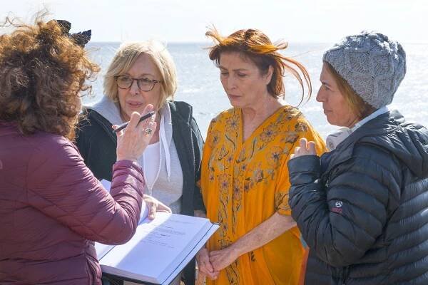 Babička je lesba! - Z natáčení - Rosa Maria Sardà, Verónica Forqué, Ángeles Reiné