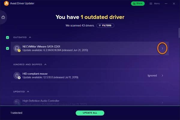 Jak na počítači s Windows vyřešit problémy po použití aplikace Avast Driver Updater | Avast