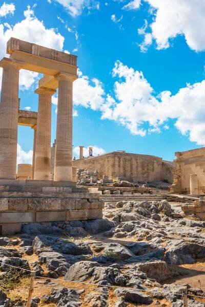 Rhodos: Lindos Akropolis Vstupenka a volitelný audioprůvodce