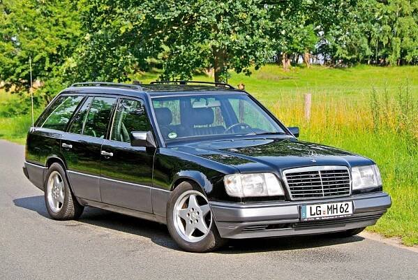 Plexi ofuky oken, deflektory, Mercedes E W124, 1983-1994, přední + zadní pro combi