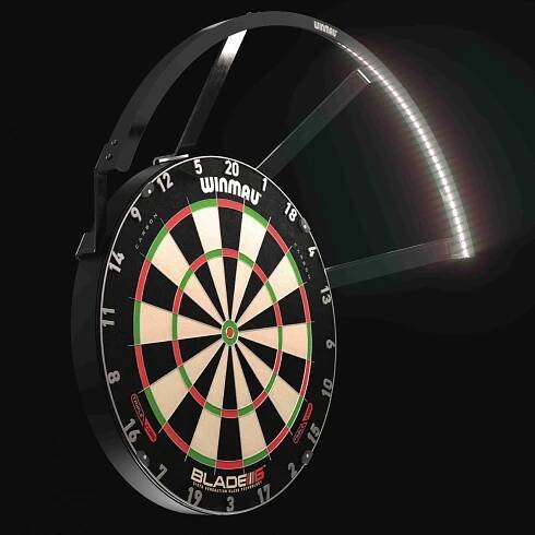 Winmau Polaris 120 osvětlení sisalového terče