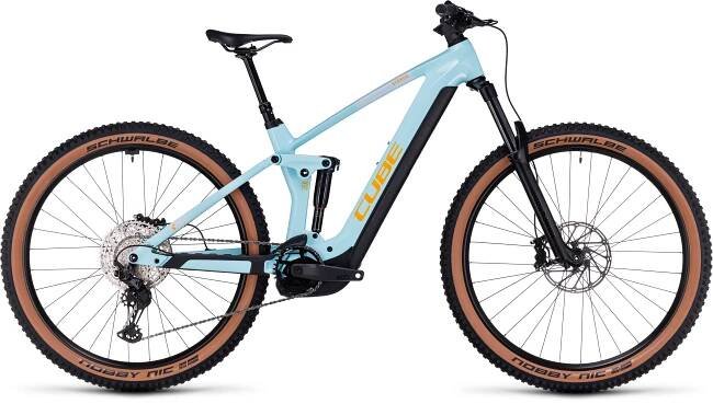 Elektrokolo Cube Stereo Hybrid 140 HPC Race 750 dazzle ́n ́orange 27,5 2024 S - 16"