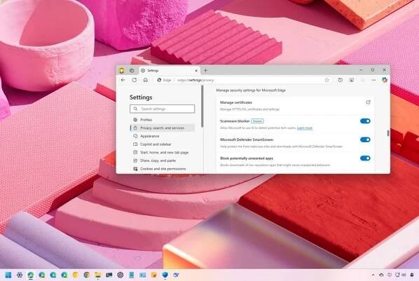 Microsoft Edge Scareware blocker