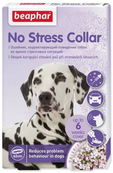 Plaček Pet Product s.r.o.. Obojek BEAPHAR No Stress pro psy 65 cm