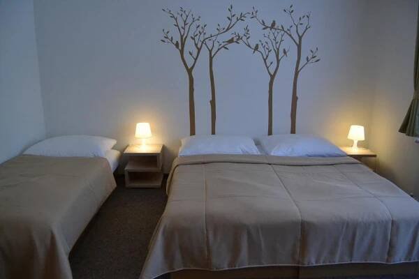 Wellness hotel Sauna - vybavení pokoje