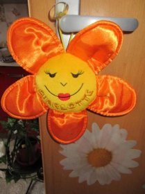 hračka plyšové slunce-pěkné kytka na pověšení - Děti