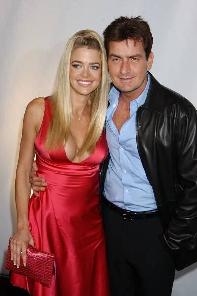 Charlie Sheen and Denise Richards