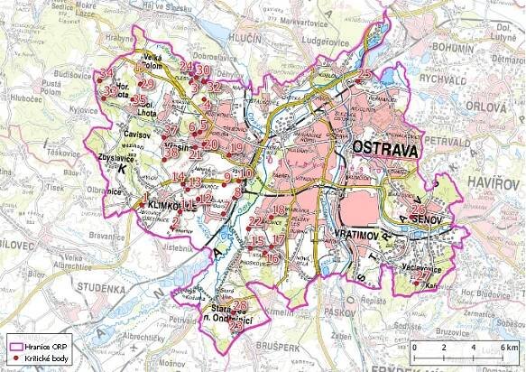 Ostrava | Odtokové poměry