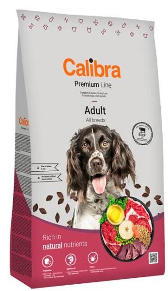 Calibra Dog Premium Line Adult Beef