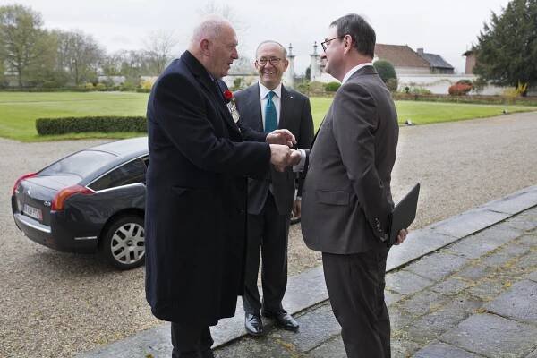Visite du Gouverneur Général d'Austalie Peter Cosgrove