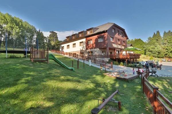 Hotel České Žleby Stožec Exteriér fotografie