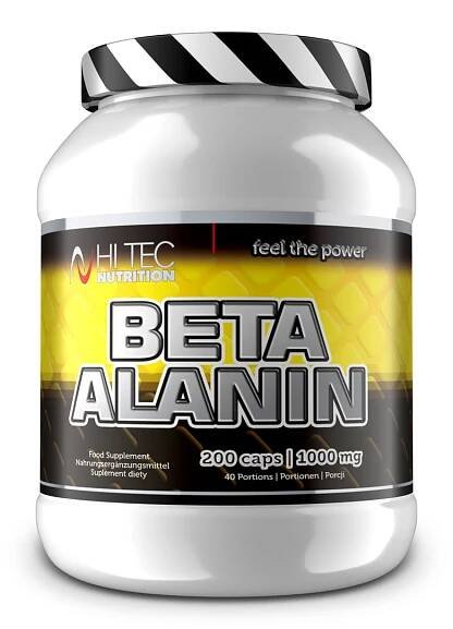 Hi Tec Nutrition Beta Alanin 200 kapslí od 409 Kč