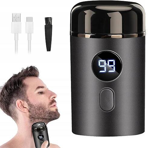 PŘENOSNÝ MINI HOLICÍ STROJEK PÁNSKÝ ELEKTRICKÝ ZASTŘIHOVAČ VOUSŮ ZASTŘIHOVAČ USB-C EAN (GTIN) 4894152436765