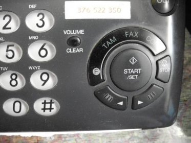 Telefon s faxem pro sběratele Panafax UF-S1 - Mobily a chytrá elektronika