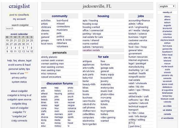 Navigating the Craigslist Jacksonville FL: A Treasure 2 Trove or a Classified Jungle?