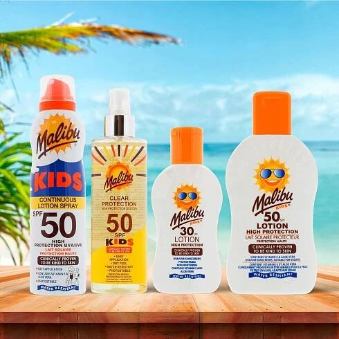Roll-On ochranný krém na opalování pro děti Malibu Kids SPF 50 ml Značka Malibu