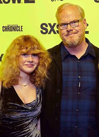 Katie Gaffigan and Jim Gaffigan attend the "Linoleum" Premiere during the 2022 SXSW Conference and Festivals on March 12, 2022 in Austin, Texas. 