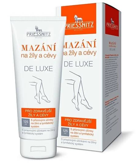 Priessnitz Mazání z řady Žíly a cévy De Luxe 125 ml