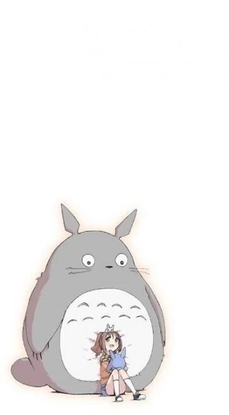 "Adorable Totoro and Friends" Wallpaper