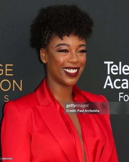 Actress Samira Wiley attends the 38th College Television Awards at...