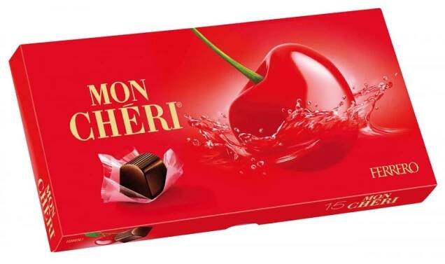 Ferrero Mon Chéri pralinky 1x157,5g - NAKUPTESI.CZ