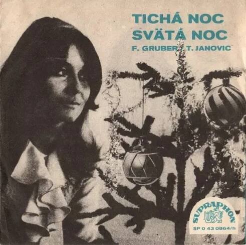 Zora Kolínska: Tichá Noc, Svätá Noc / U Nás Na Vianoce Vinyl, SP